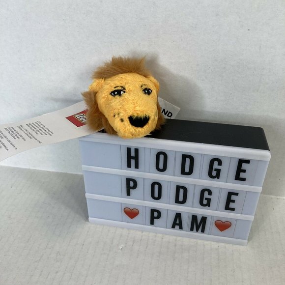Lego Legoland Mini Plush Toy Finger Puppet Lion - Picture 7 of 8